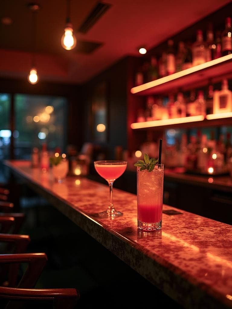 Cocktail bar in Prague